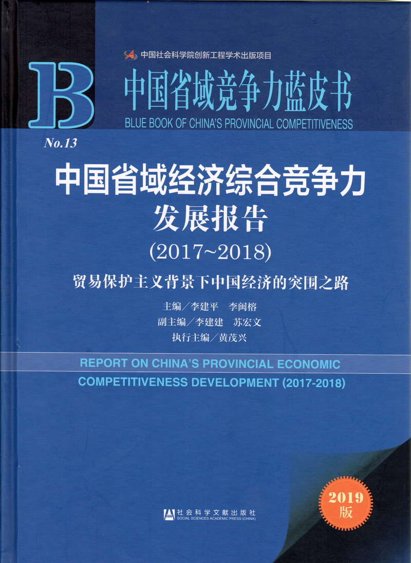 大鸡把内穴小穴在线观看中国省域经济综合竞争力发展报告（2017-2018）